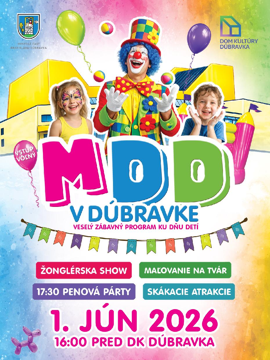 MDD v Dúbravke 2026