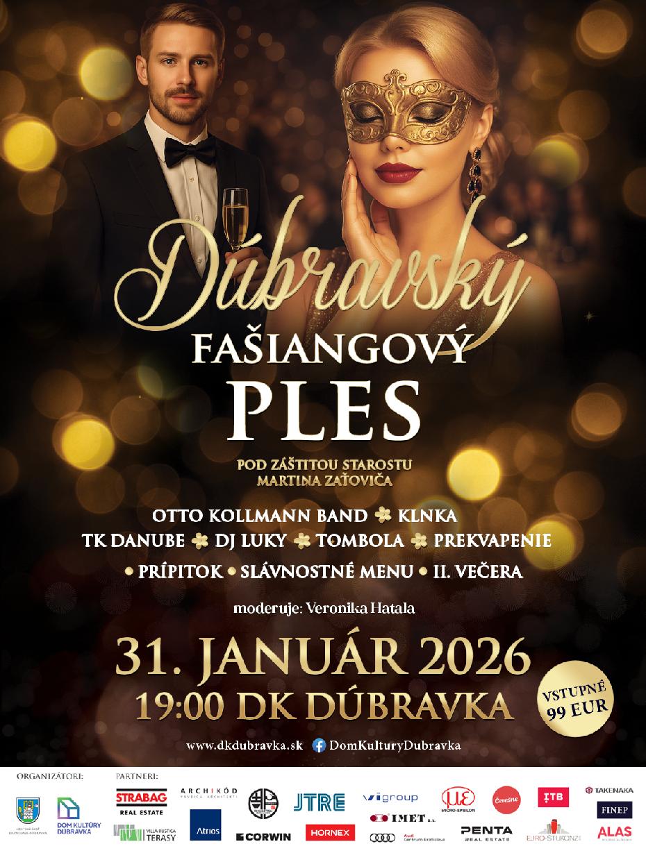 Dúbravský fašiangový ples 2026