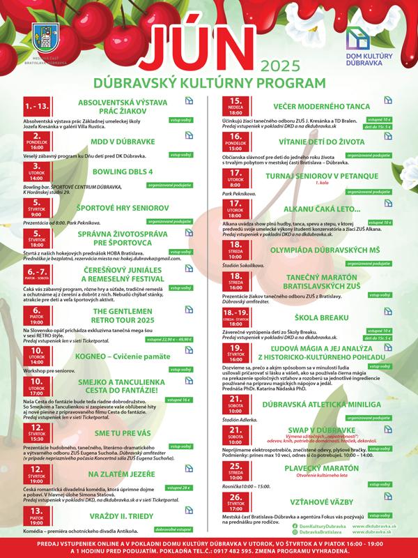 Program JÚN 2025