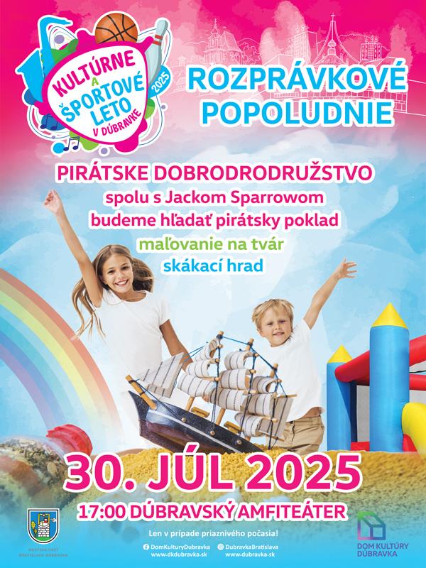 Detské popoludnie: Pirátske dobrodružstvo