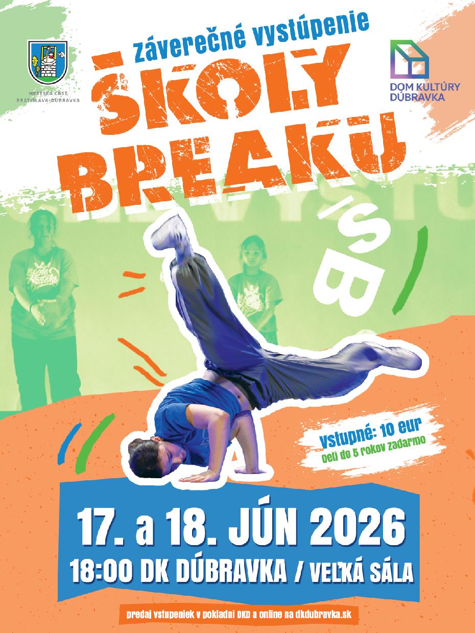Záverečné vystúpenie Školy breaku 2026
