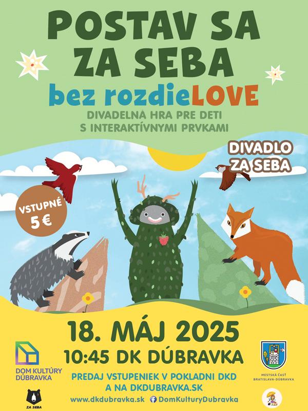 Postav sa za seba: bez rozdieLOVE