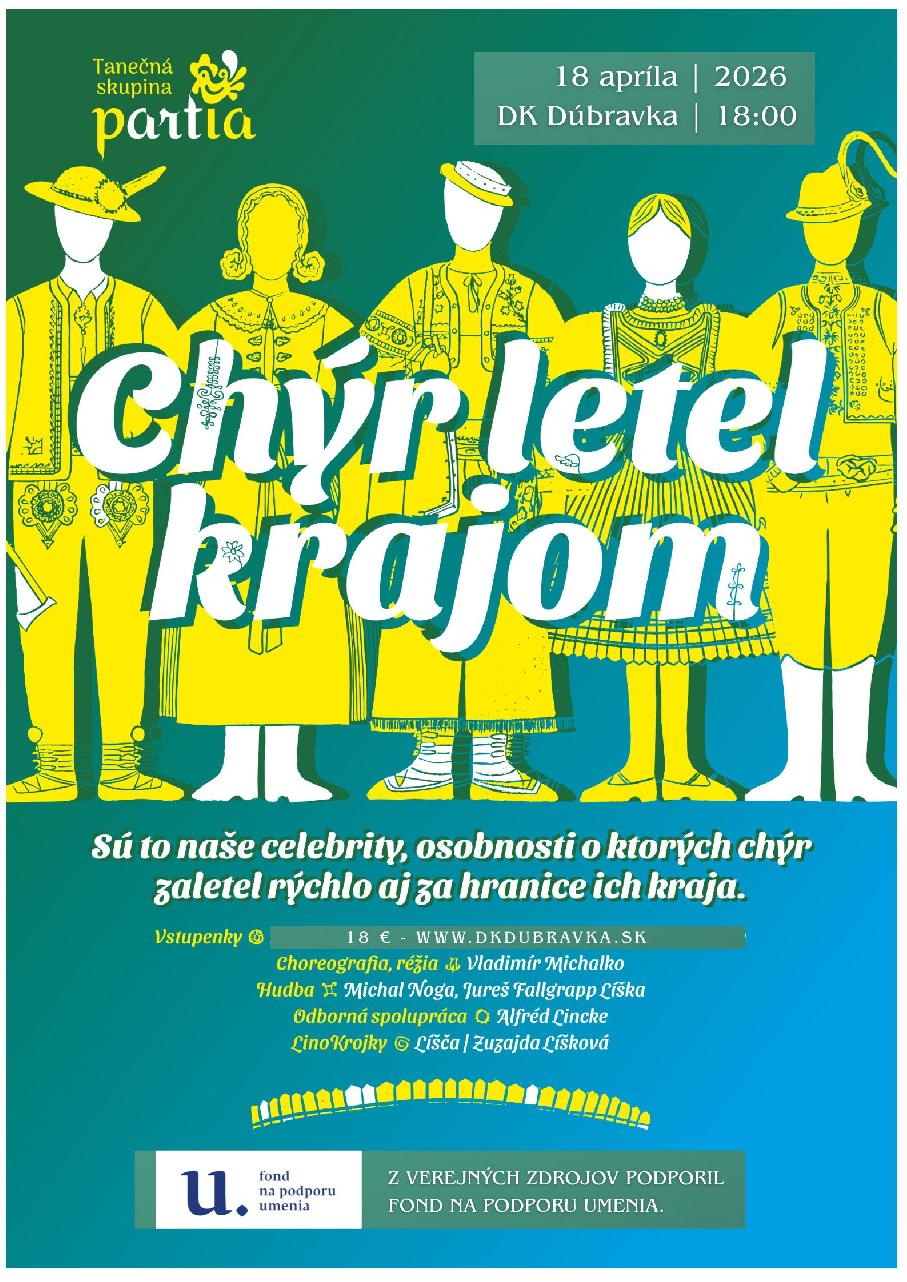 Chýr letel krajom